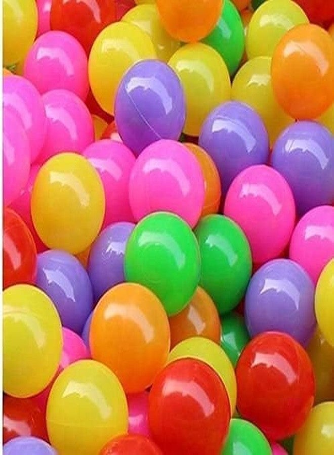 Confidence Beach Balls for Kids | 130-140 Pieces Multicolor Swimming Pool Bath Tub Balls Toy for Summer Play Fun - Image 4